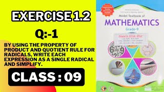 Class 9 Maths Chapter 1 Exercise 12 Question 1  Federal Board New Book  National Book Foundation [upl. by Aivle]