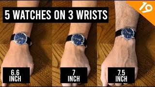 Watch Size vs Wrist Size  How to choose the right watch size  Ep 19 [upl. by Ahsinna]