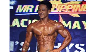 Front and Back pose Mr Philippines 2017 overall champion [upl. by Ididn]