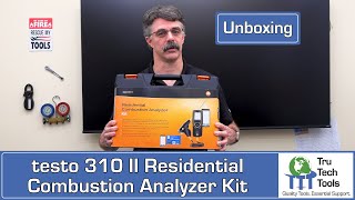 Unboxing the testo 310 II Residential Combustion Analyzer Kit with Configurable Display amp Smart App [upl. by Ellmyer127]