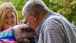 Raleigh General Hospital team members Kiss the Pig for Dancing with the Stars fundraiser [upl. by Him]