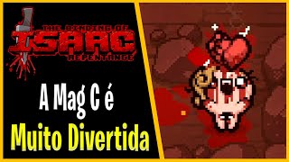 UMA MÁQUINA DE VIDA VERMELHATarnished Mag  The Binding of Isaac Repentance  1055 PTBR [upl. by Kashden]