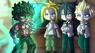 UA Teachers  The Big 3 React To Deku  Gacha React [upl. by Etnasa]