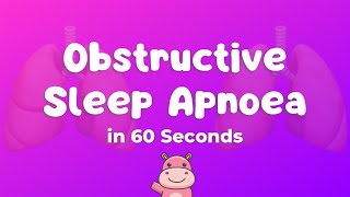 🫁 Obstructive Sleep Apnoea OSA  Explained Simply [upl. by Lierbag781]