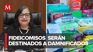 Norma Piña acepta destinar dinero de fideicomisos del PJF a Acapulco [upl. by Rehctaht]