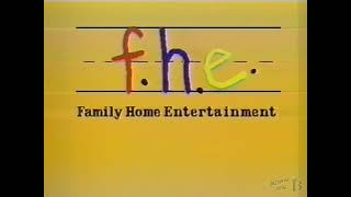 Family Home Entertainment fhe Logo 1985 [upl. by Yren]