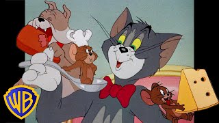 Tom y Jerry en Latino  Las comidas más ricas en Tom y Jerry 🍕🍖  WBKidsLatino [upl. by Elson982]