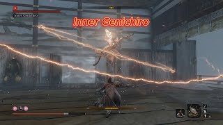 killing Inner Genichiro🔥🔥🔥Sekiro Shadow die twice [upl. by Chita]