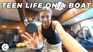 A Day in MY LIFE 16 yrs old living on a sailboat Ep 261 [upl. by Lombardo127]