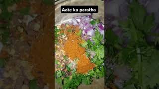 Aate ka paratha punjabisong viralvideo cooking pratha shorts song [upl. by Nohsed966]