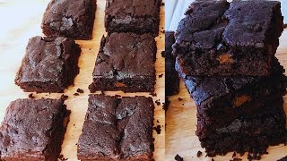 Experience the RICHEST Fudgy Brownies with This Recipe No Oven No Beater Bakery Style Brownie [upl. by Arman936]