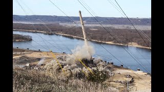 Genoa power station demolition marks the end of an era [upl. by Serafina]