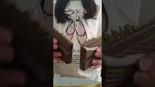 Trying treasures chocolates DUBAI CHOCOLATE dubai dubaichocolate viralvideo [upl. by Anihsak]