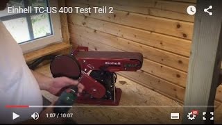 Einhell TCUS 400 Test Teil 2 [upl. by Adhamh]