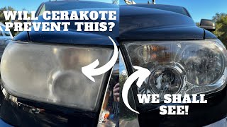 TESTING CERAKOTE ON MY HEADLIGHTS [upl. by Inohs]