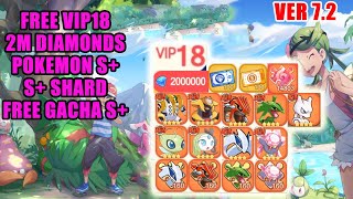 Pocket Incoming Ver 72  Free VIP18 amp 2M Diamonds amp Free S amp 3 Giftcodes [upl. by Namus284]