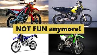 What is the best Lightweight dual sport Motorcycle and why I sold my Honda CRF250L [upl. by Ynaffital138]