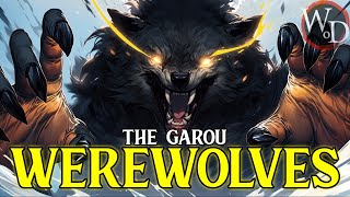 WTA  THE GAROU WEREWOLVES  Werewolf The Apocalypse Lore  History AI Voice [upl. by Iorgo]