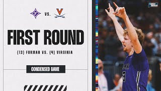 Furman vs Virginia  First Round NCAA tournament extended highlights [upl. by Pavior]