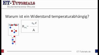 Widerstand und Temperaturflv [upl. by Erdnael]