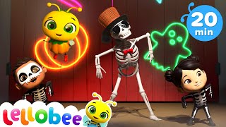 NEW  🎃 Happy Halloween from Lellobee City Farm 🎃  Songs and Cartoons  Best Videos for Babies [upl. by Aissatsan]