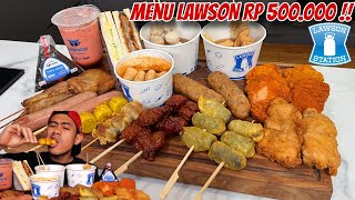 MUKBANG MAKANAN LAWSON 500 RIBU CUMA DAPET SEGINI DOANG [upl. by Zoltai]