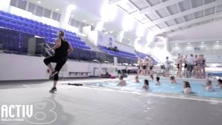 Activ8 Aqua Zumba Fitness Class  Billingham Forum [upl. by Nojel]