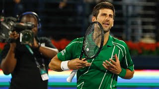 Highlights Djokovic sweeps aside Khachanov [upl. by Lirbaj]