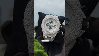 AP Moissanite Diamond Watch For Men I Hip Hop Watch [upl. by Enerod621]