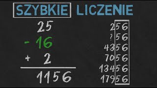 Jak błyskawicznie liczyć kwadraty liczb od 25 do 75  Szybkie liczenie w pamięci [upl. by Seiuqram527]