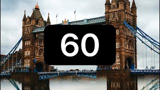 60 Second London Countdown [upl. by Onaled]