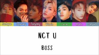 NCT U  Boss Lyrics Han  Rom  Indo Lirik Terjemahan Indonesia [upl. by Watson]