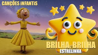 ⭐ Brilha Brilha Estrelinha  Canções Infantis [upl. by Lucier]