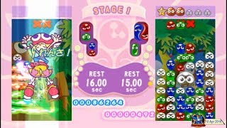 Puyo Puyo Fever JP 2004 PSP  2 of 4 WakuWaku Course 720p60 [upl. by Latsyrd]