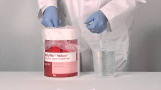 How to mix 1 litre of Virkon Disinfectant Powder [upl. by Godfrey207]