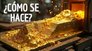 Proceso actual de producción del oro 💥 [upl. by Hawkins105]