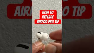 Quick and Easy How to change AirPods Pro amp AirPods Pro 2 tips shorts [upl. by Ylrrad]