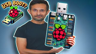 Raspberry Pi Boot From USB [upl. by Esiuole703]