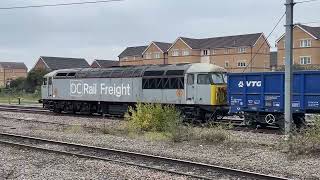 Dc rail class 56106 arriving into Peterborough [upl. by Yentiw]