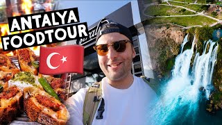 ANTALYA FOOD TOUR  Das beste ESSEN der TÜRKEI  KOKOREC MIDYE KÖFTE amp ADANA KEBAP 🇹🇷 [upl. by Elohcim480]