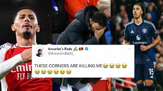 Famous Reaction On Man United Loss Against Arsenal  Arsenal Vs Man United 20 Reactions [upl. by Macnamara]