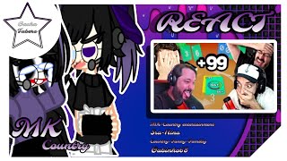 â–¶ï¸â€¢Gachatubersâ€¢â–¶ï¸ Gachatubers React Mentecaptos Jogando Uno [upl. by Anorahs622]