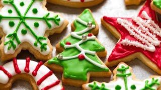 Christmas Cookies Cut out sugar cookies [upl. by Joanne881]