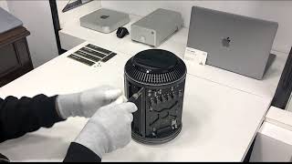 Mac Pro Trash Can  Teardown A1481 [upl. by Tacklind]