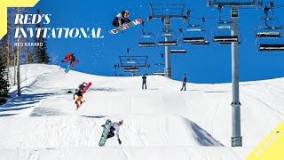 16YearOld Pro Snowboarder Red Gerard and Friends Session a Perfect Park  Insight [upl. by Arekahs520]