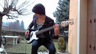 Lying Is The Most Fun  Panic At The Disco Bass Cover [upl. by Atsilac]