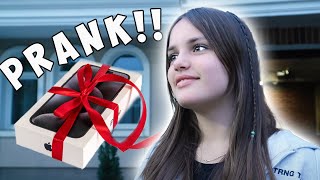 I BOUGHT MY SISTER A BRAND NEW IPHONE PRANK MEDINA [upl. by Susana679]