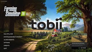 Tobii Eye Tracker Review  Farming Simulator 25 [upl. by Nabalas]