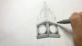 how to draw pointillism [upl. by Christabelle]