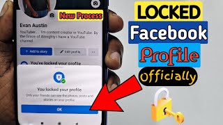 How to Lock Facebook Profile Officially in 2024 [upl. by Salsbury389]